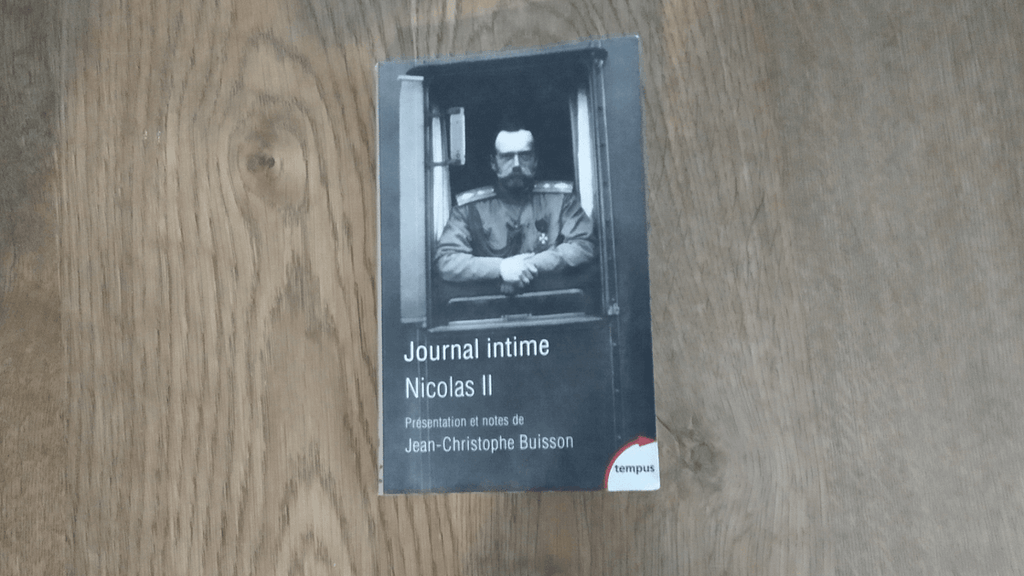 Visuel Journal intime Nicolas II